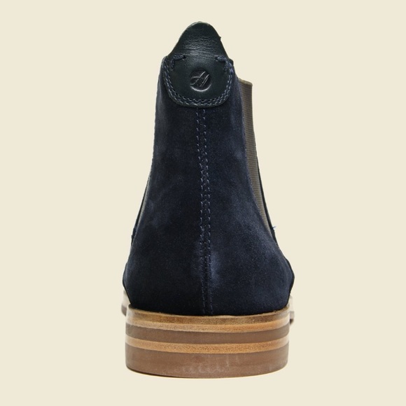 Hudson Men’s CHELSEA TONTI BOOT - NAVY SUEDE - Picture 4 of 7